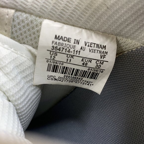 NIKE AIR FORCE 1 LOW WHITE AIR HUARACHE 2008 (354714 - 111) SIZE 12 - Picture 8 of 8